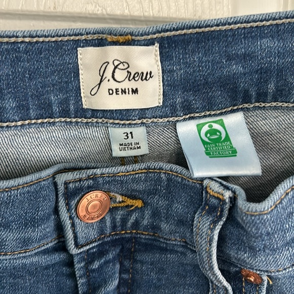 J. Crew 10” Toothpick skinny jeans size 31 - Picture 4 of 4